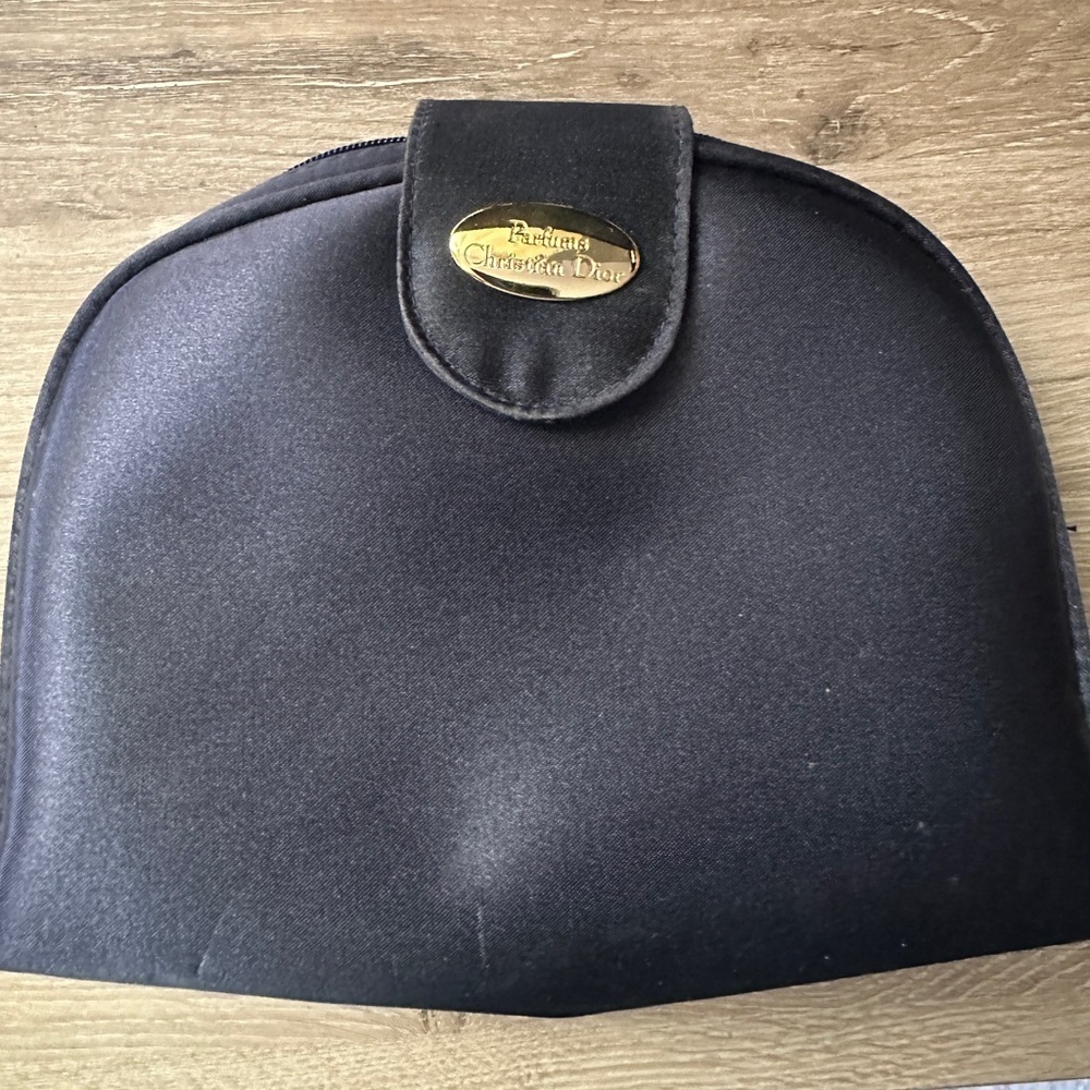 Christian Dior Satin Cosmetic Bag